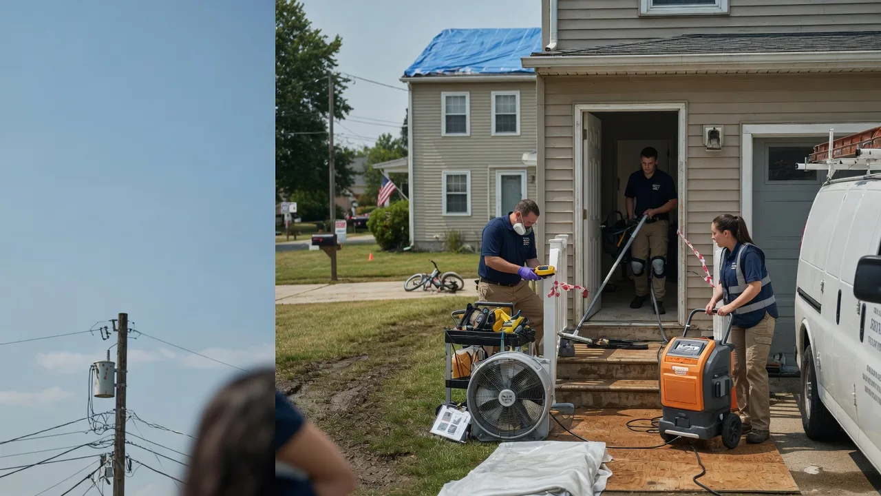 Water Damage Repair in North Liberty, IN near me